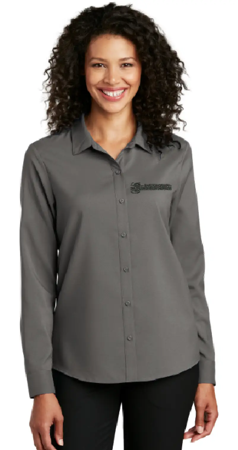 Port Authority ® Ladies Long Sleeve with Embroidered Logo