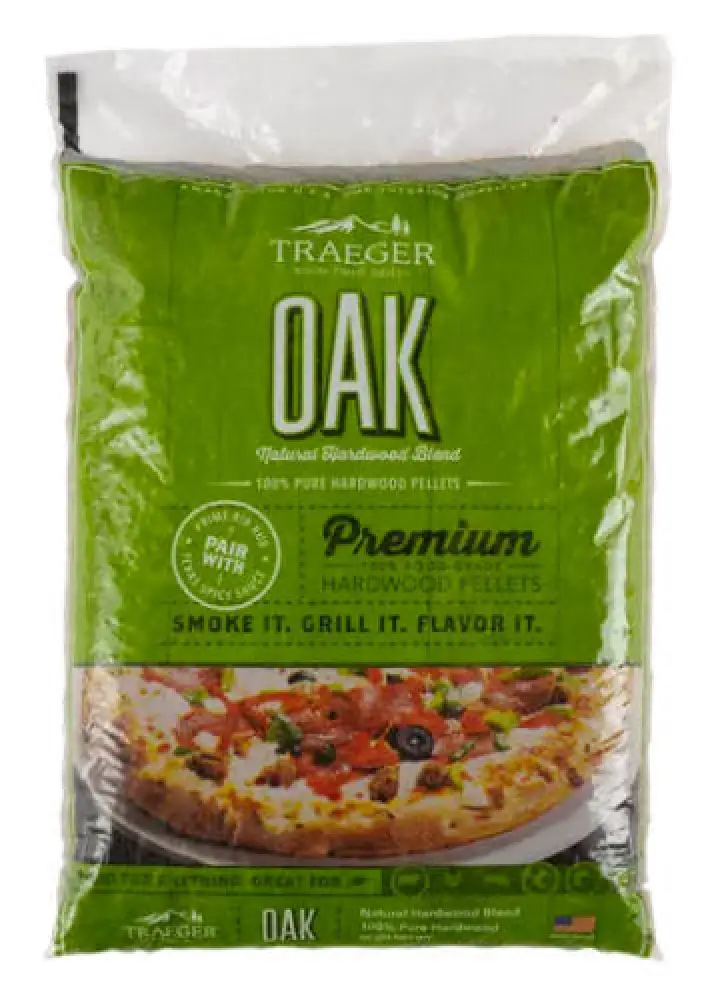 TRAEGER OAK BBQ WOOD PELLETS