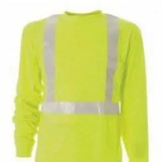Berne Hi-Visibility Long Sleeve Pocket Tee