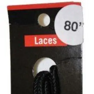 Redwing 80 Inch Black Shoe Lace