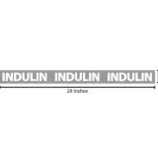 Indulin Reflective Sticker - Grey