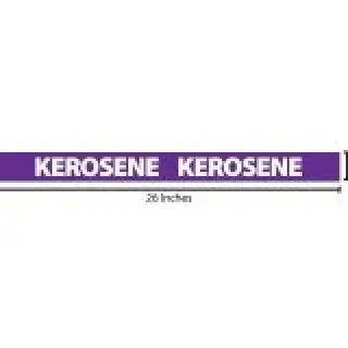 Kerosene Reflective Sticker - Purple