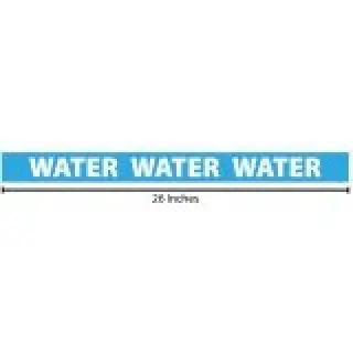Water Reflective Sticker - Blue