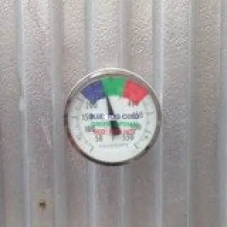 Temperature Gauge Sticker