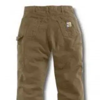 Carhartt Women s Flame-Resistant Relaxed-Fit Canvas Golden Khaki Jean