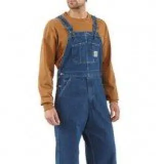Carhartt Washed Denim Unlined Bib/Overall