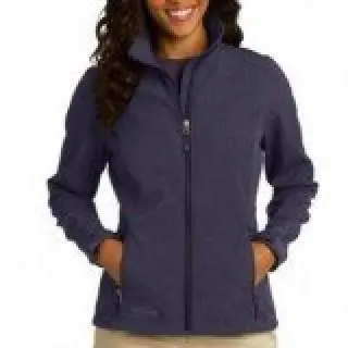 Eddie Bauer Ladies Shaded Crosshatch Soft Shell Jacket