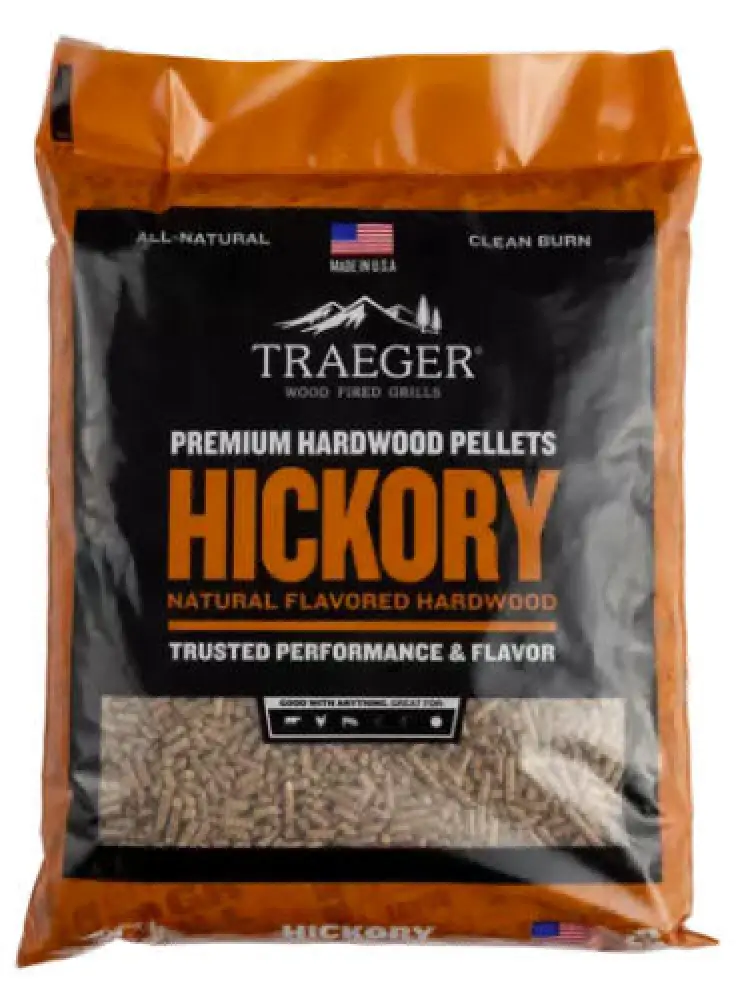 TRAEGER HICKORY BBQ WOOD PELLETS
