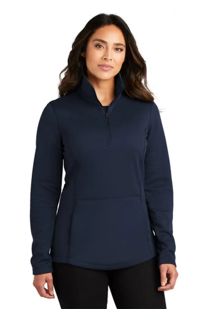 L804 Port Authority® Ladies Smooth Fleece 1/4-Zip - TPMECH