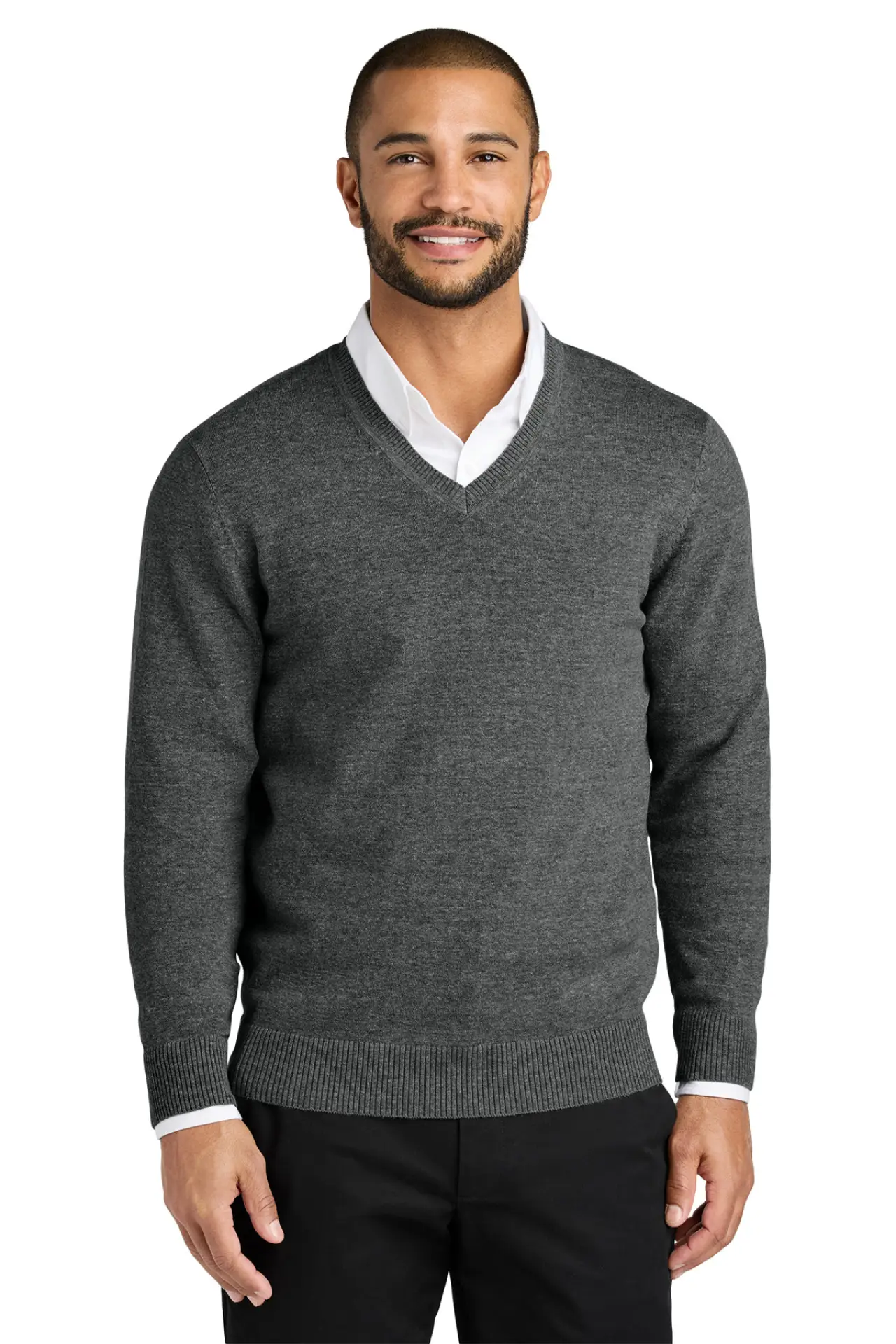 SW2850 Port Authority® Easy Care V-Neck Sweater - FNB
