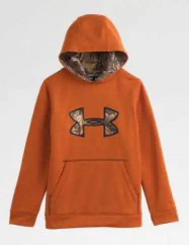 Boys' UA Storm Caliber Big Logo Hoodie