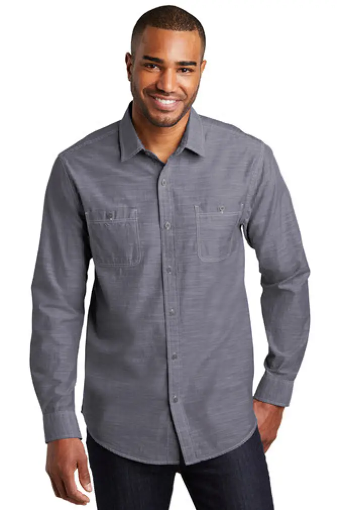 W380 Port Authority® Slub Chambray Shirt - TPMECH