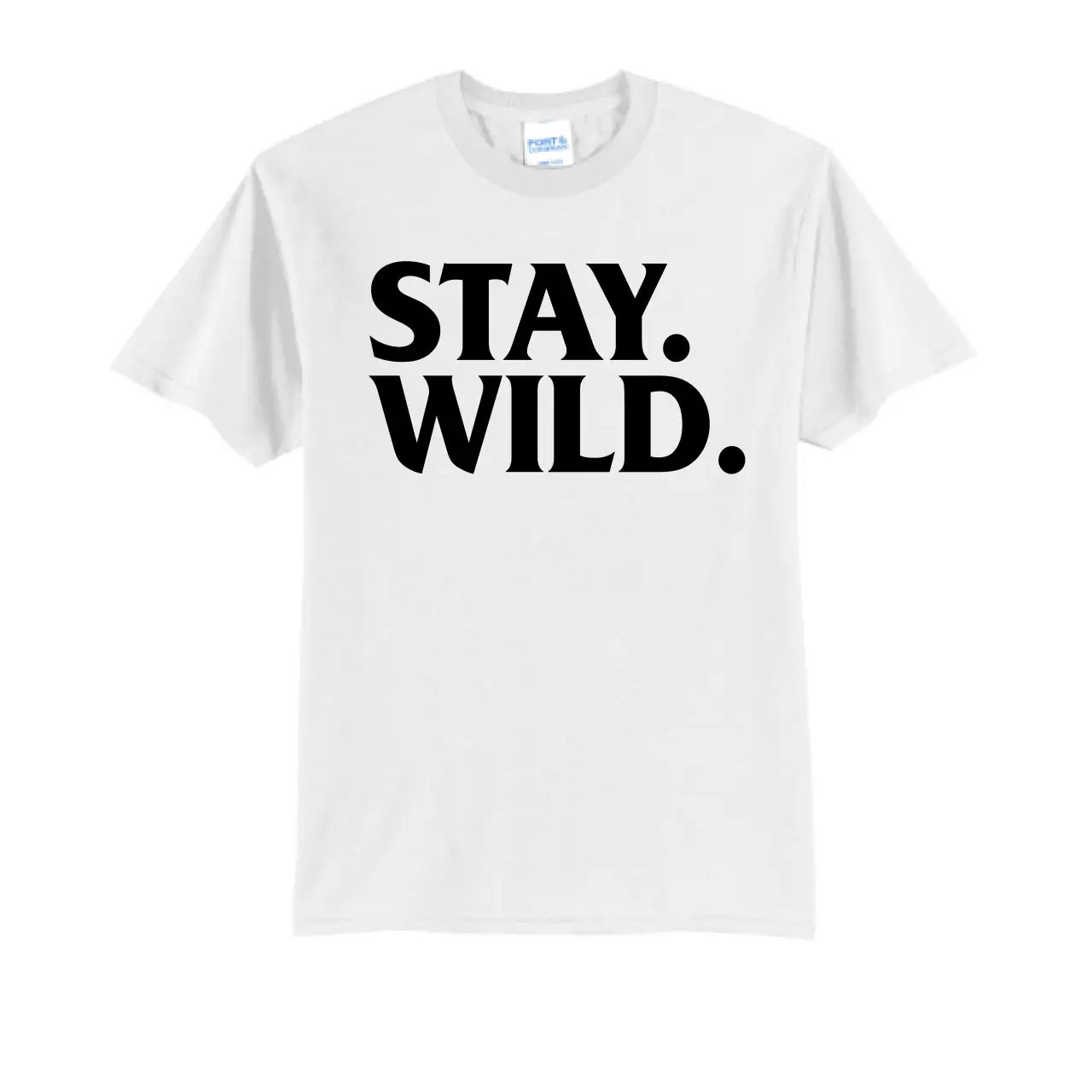 Stay Wild Logo Tee PC54