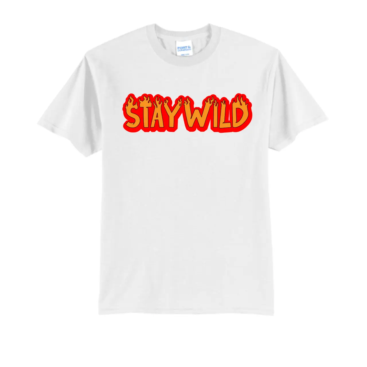 Stay Wild Flame Tee PC54