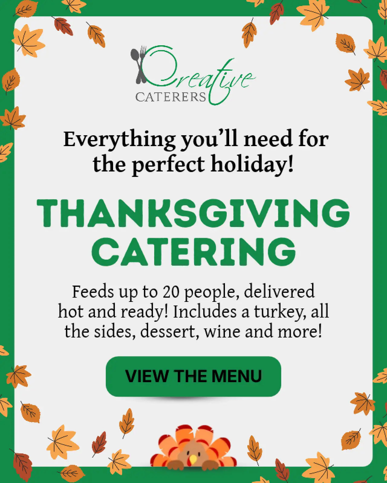 Thanksgiving Dinners 2026
