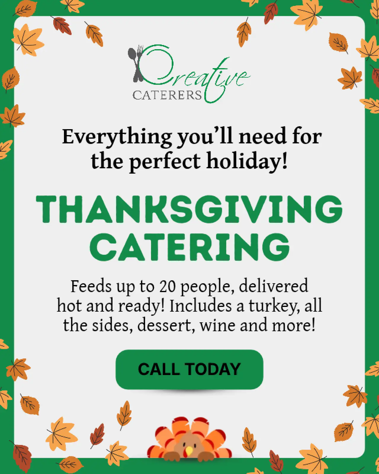 Thanksgiving Dinners 2026