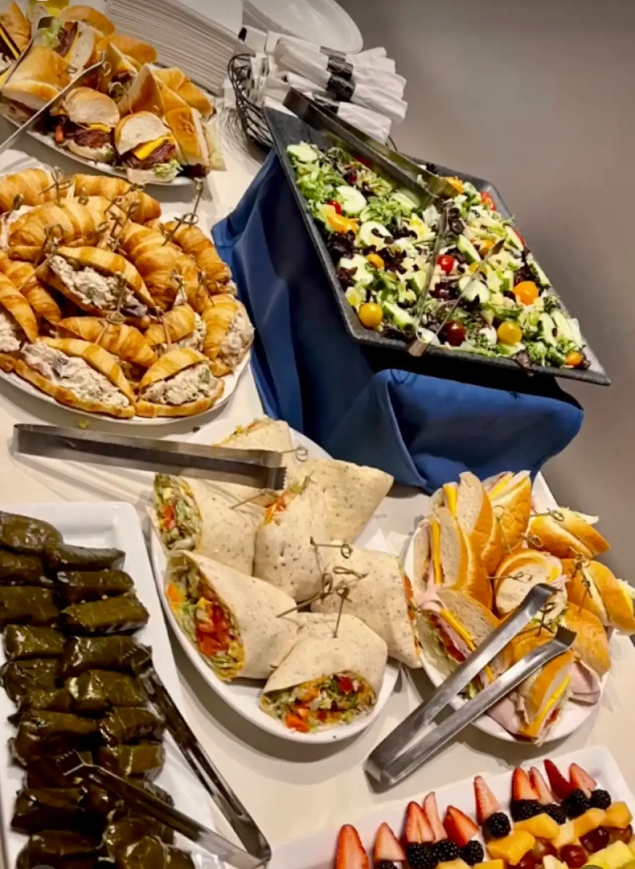 Retirement party catering