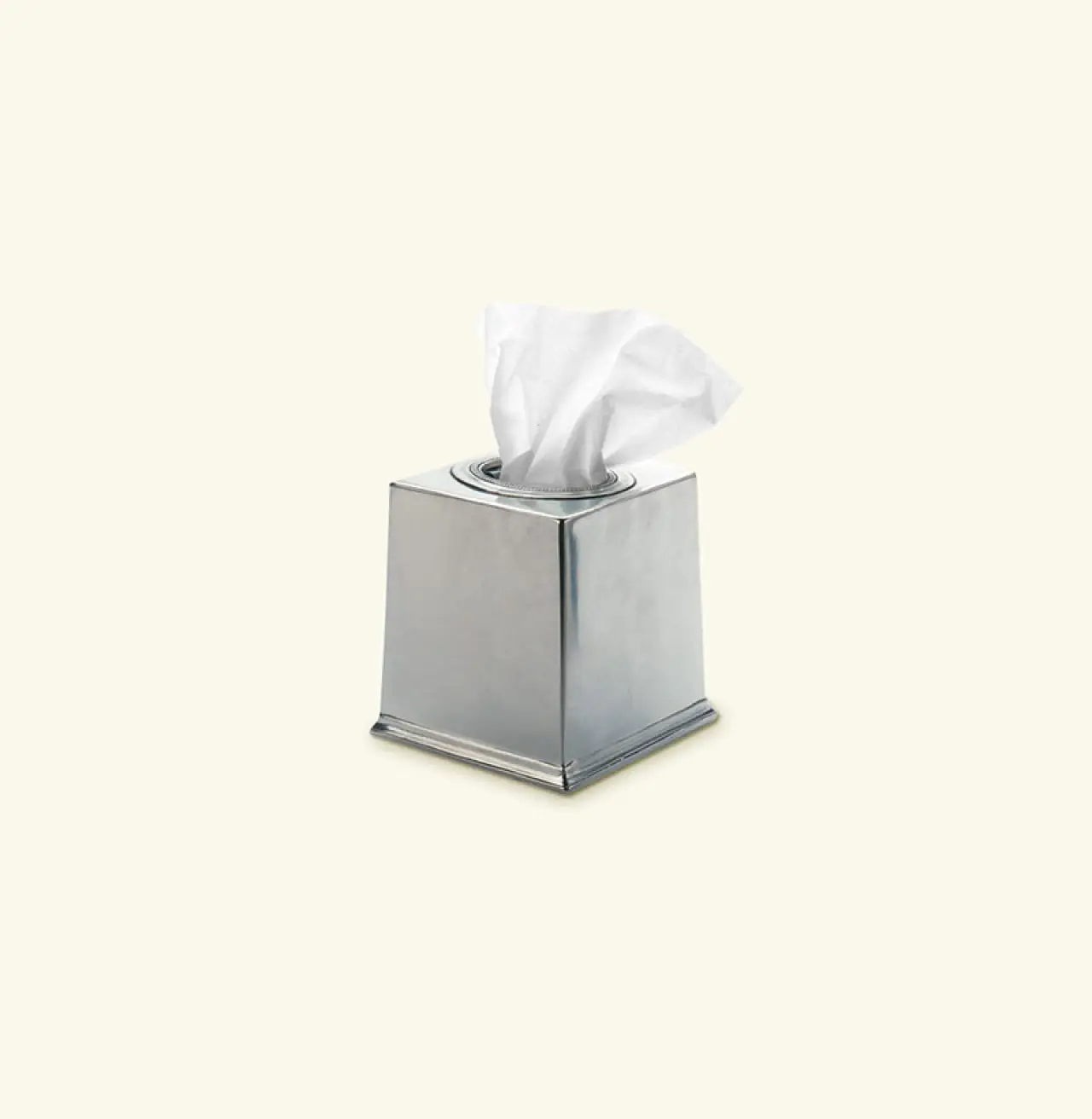 Tissue Box Square by Match 1995 Pewter