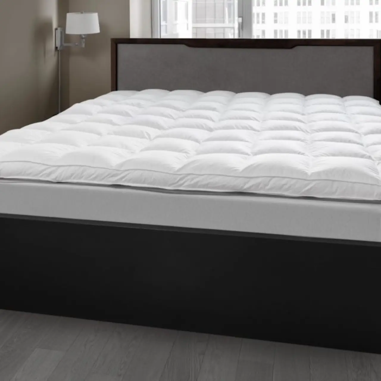 White Goose Down Mattress Topper by Downright