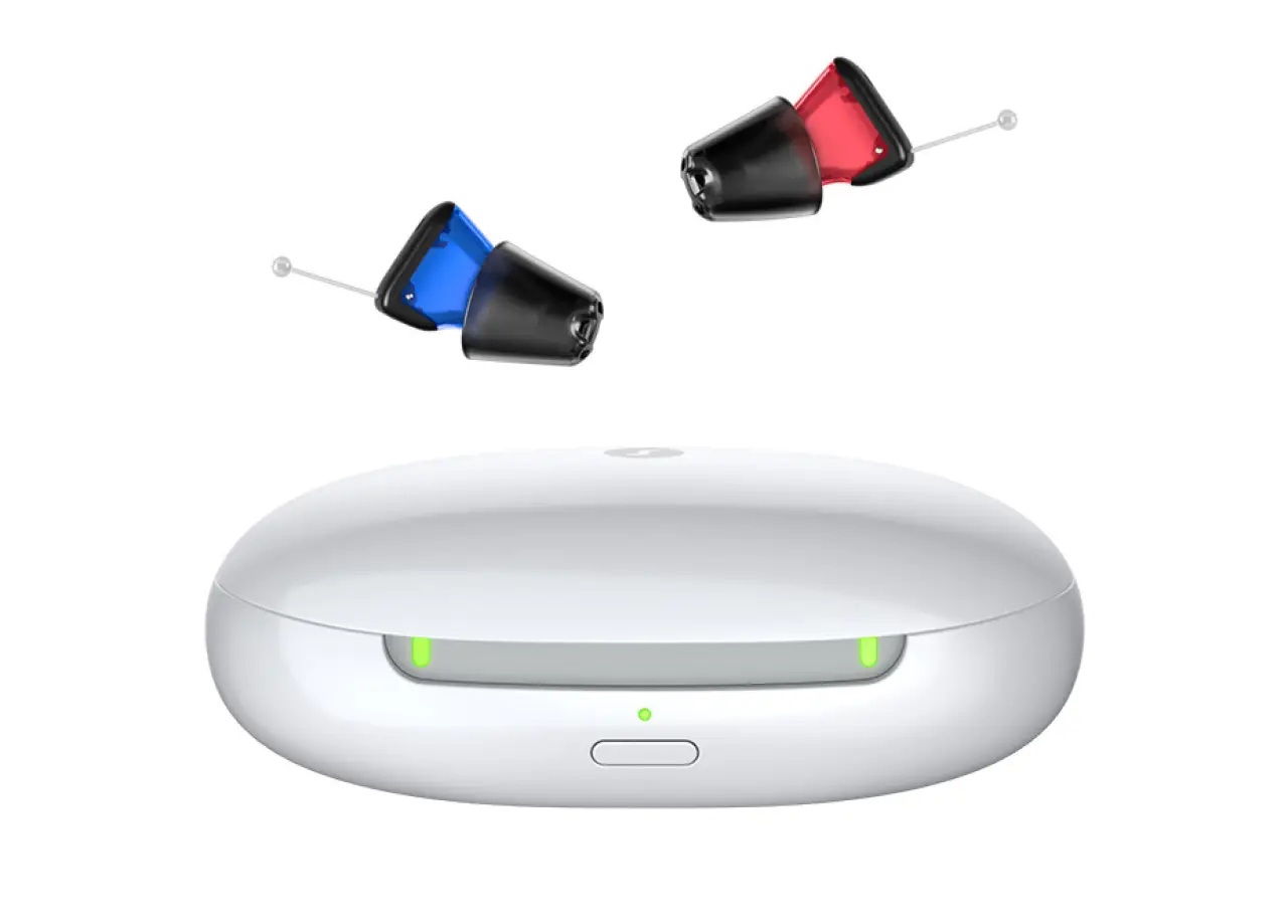 signia hearing aids with case