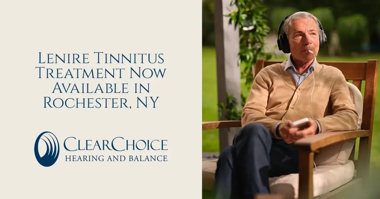 Lenire® Tinnitus Treatment Now Available in Rochester, NY