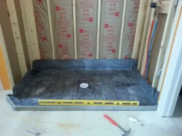 shower construction