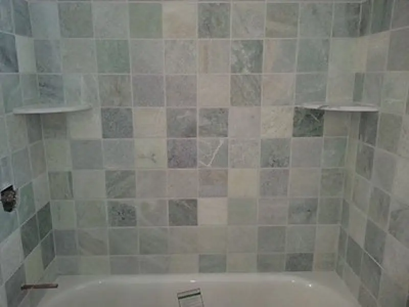 custom shower tile