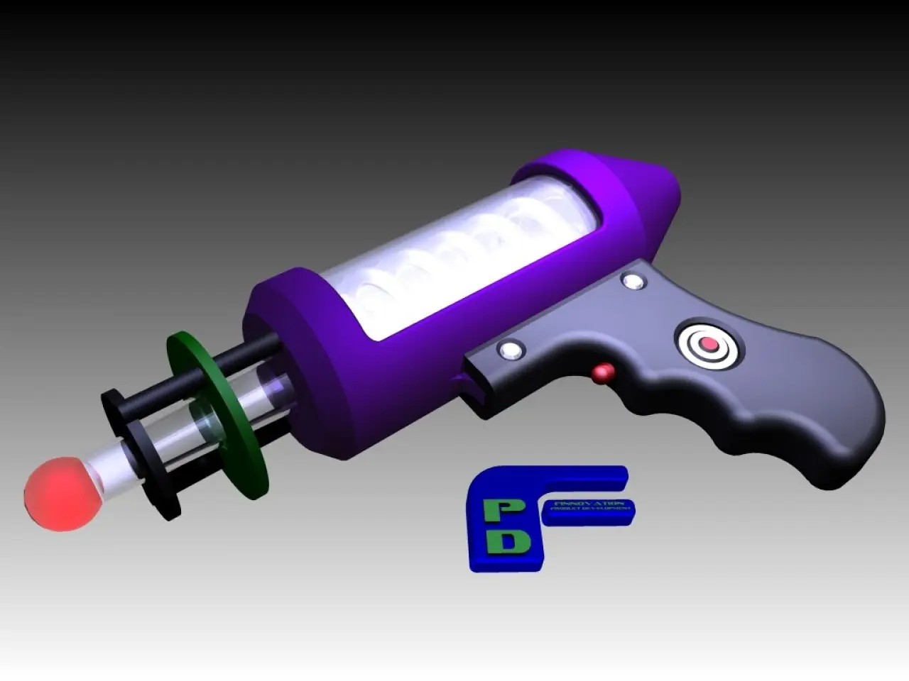 3D printing ray gun