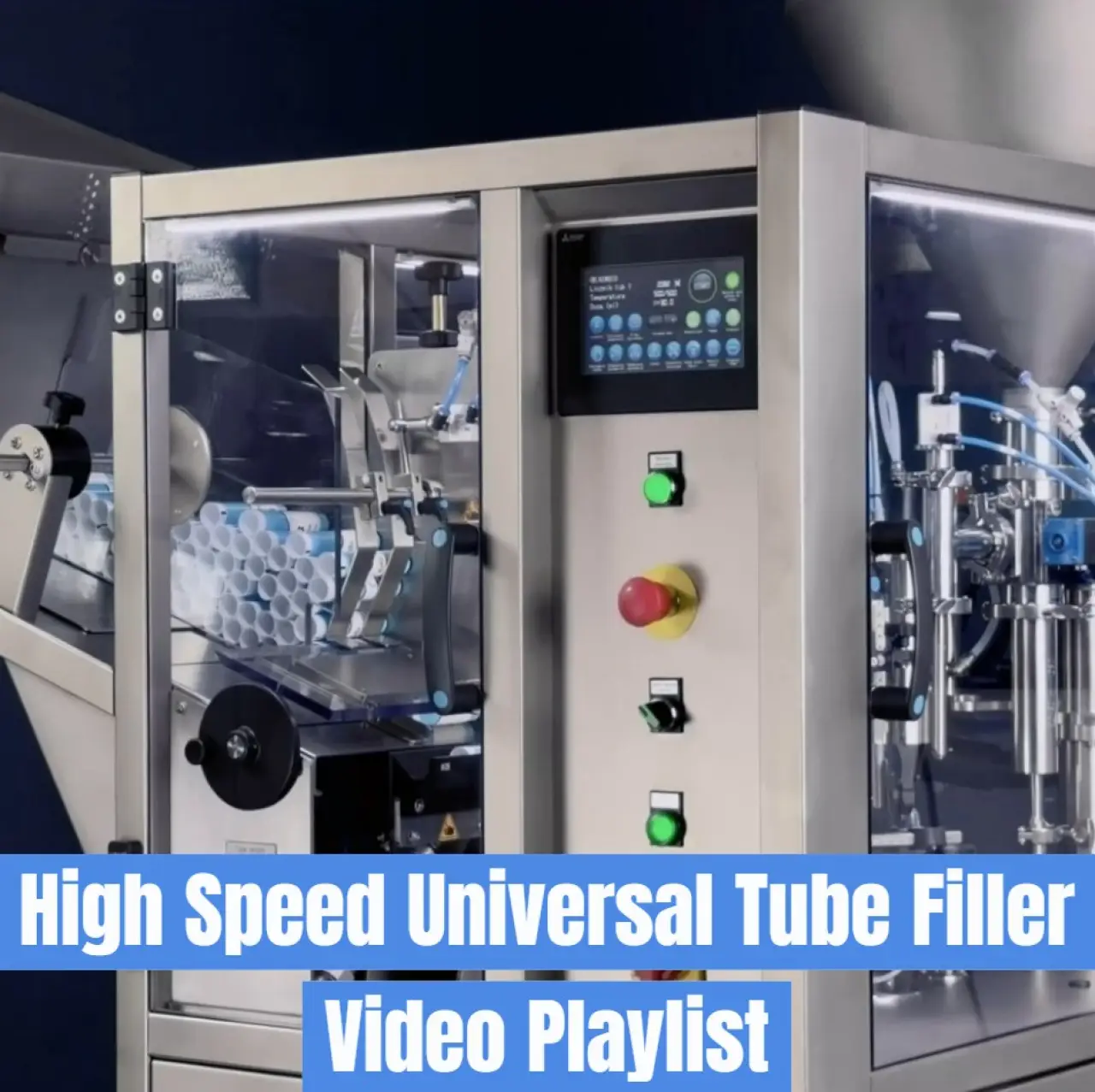 Universal Tube Filling Machine (60 tubes/min)