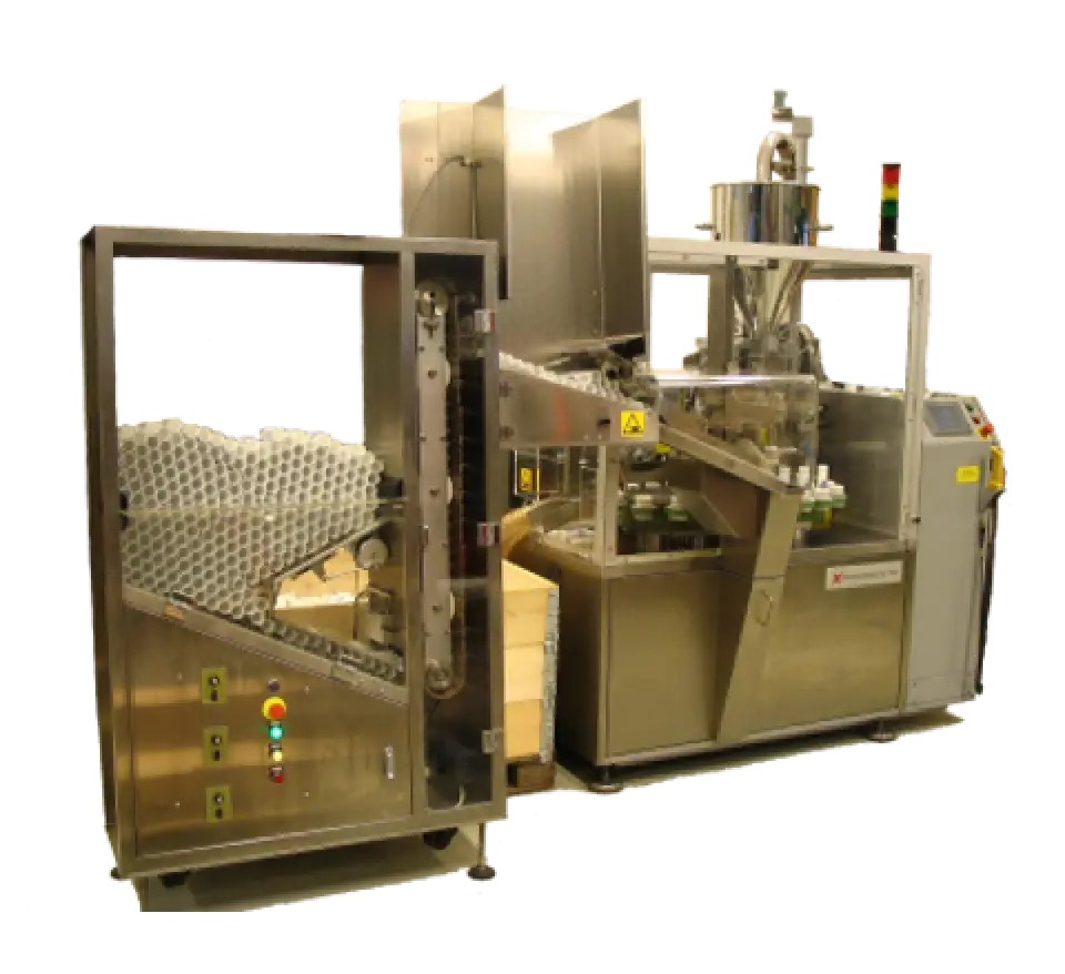 Tube Filling & Sealing Machine