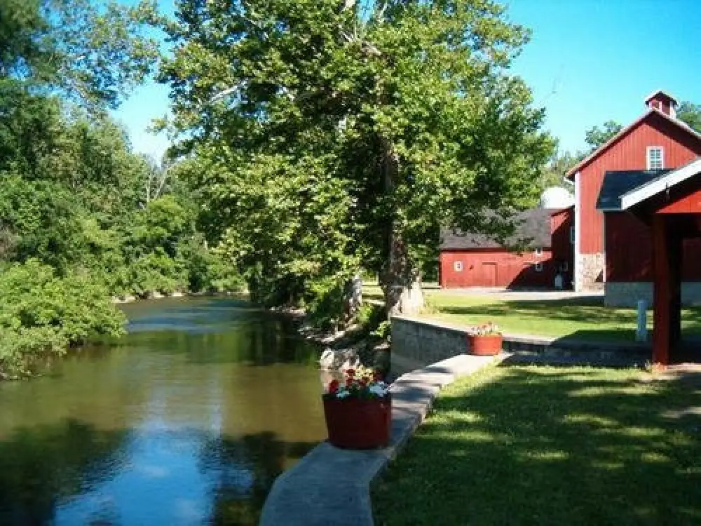creek on toganenwood property