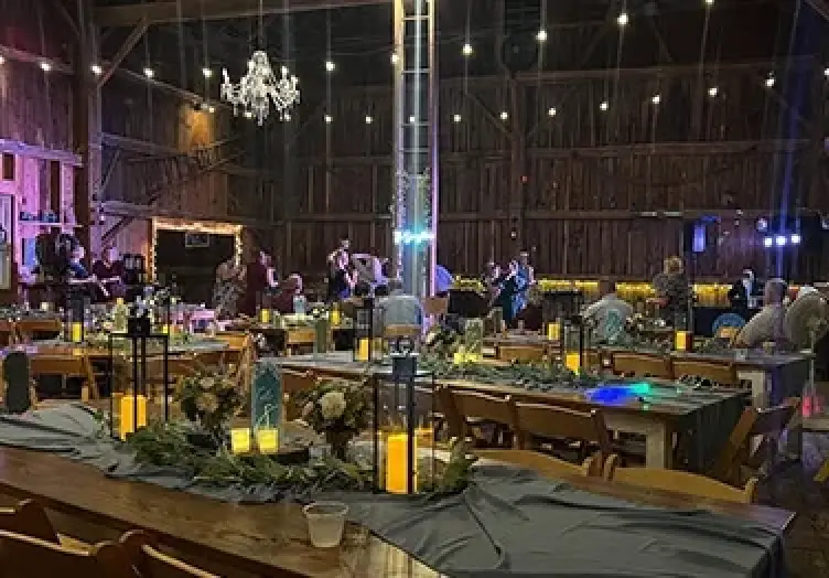 interior of toganenwood barn