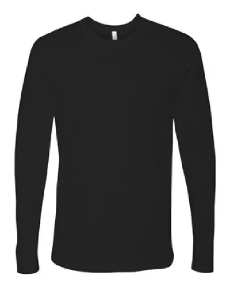 Premium Fitted Long Sleeve Crew