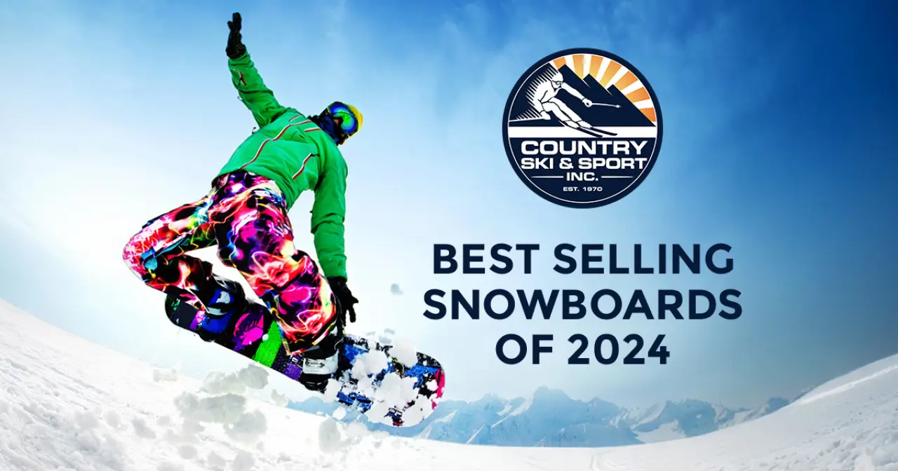 person the lime green jacket and neon/black snow pants "best selling snowboards of 2024"