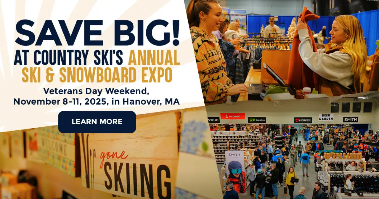 save big at country skis annual ski and snowboard expo veterans day weekend november 8-11