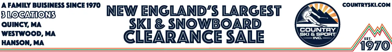 new england's largest ski and snowboard expo clearance sale