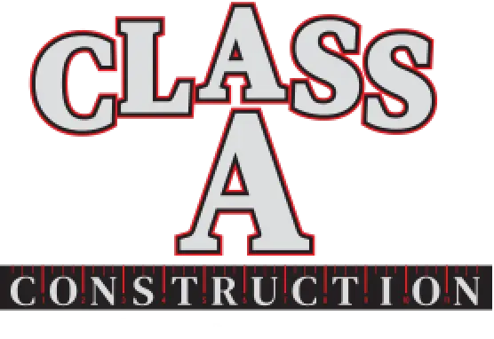 class a construction logo