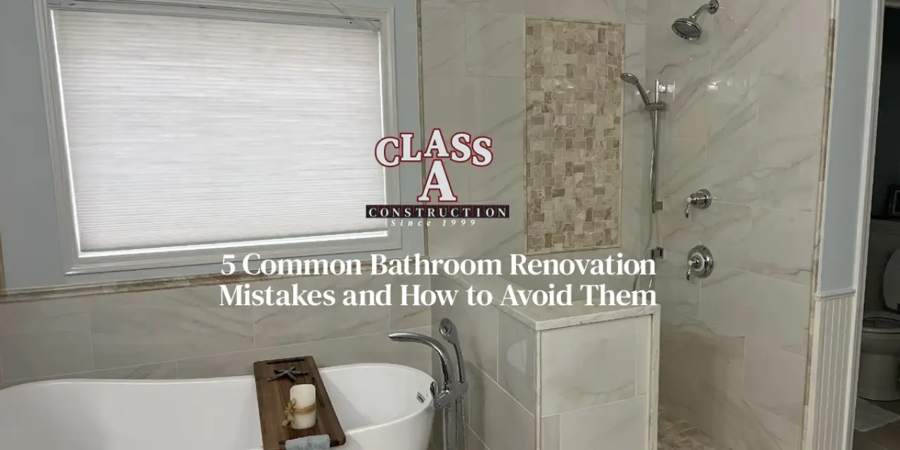 5 Common Bathroom Renovation Mistakes and How to Avoid Them