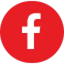 red facebook icon