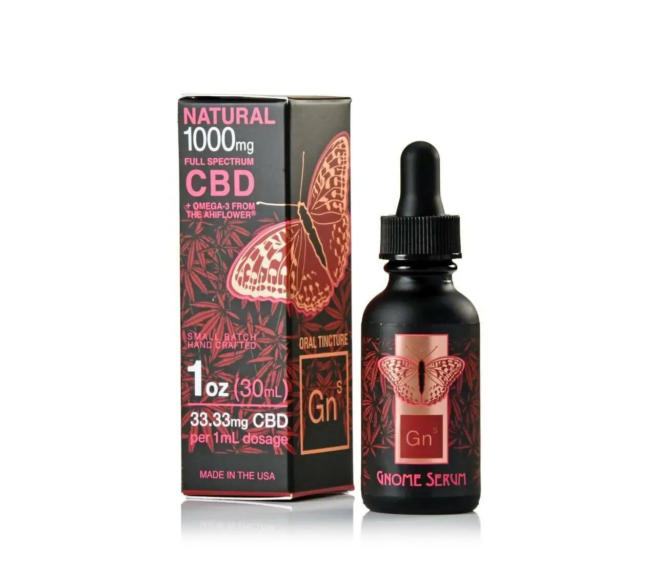 Tincture Full Spectrum Hemp Extract 1000mg Natural Flavor (33.33mg per 1mL 1 dropper)