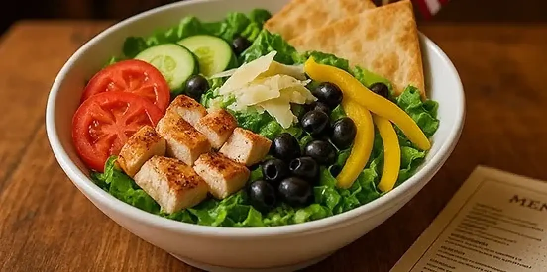 ai generated salad bowl image