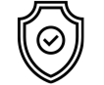 sheild with checkmark icon