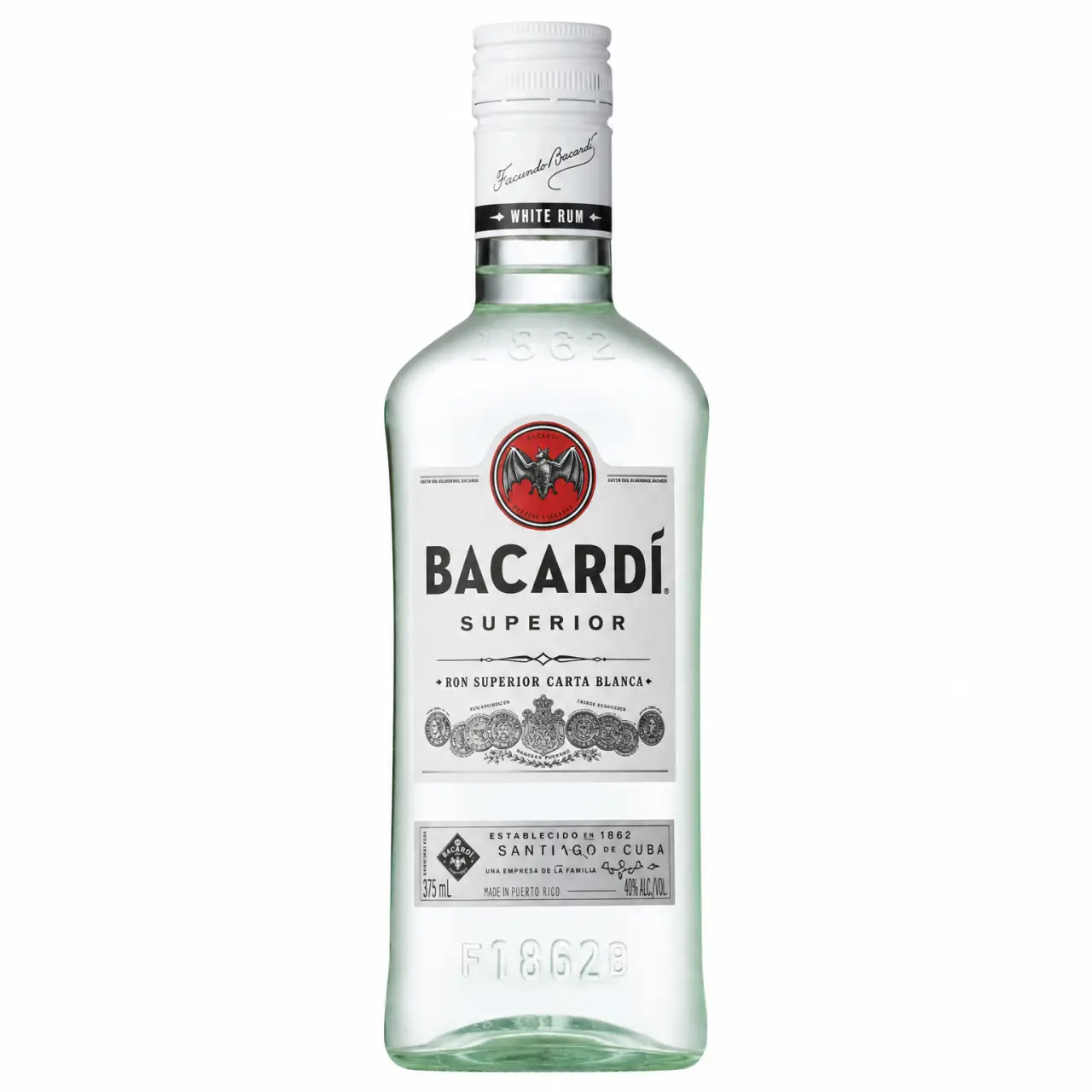 Bacardí Superior White Rum 375ml