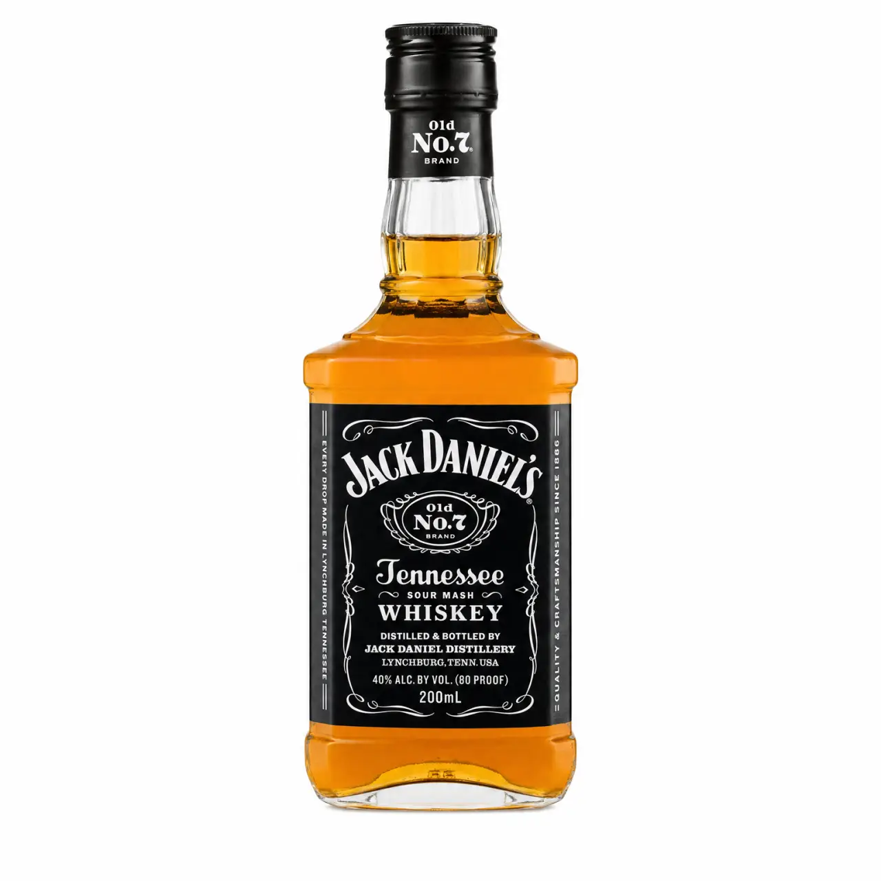 Jack Daniel's Old No. 7 Tennessee Whiskey 200ml