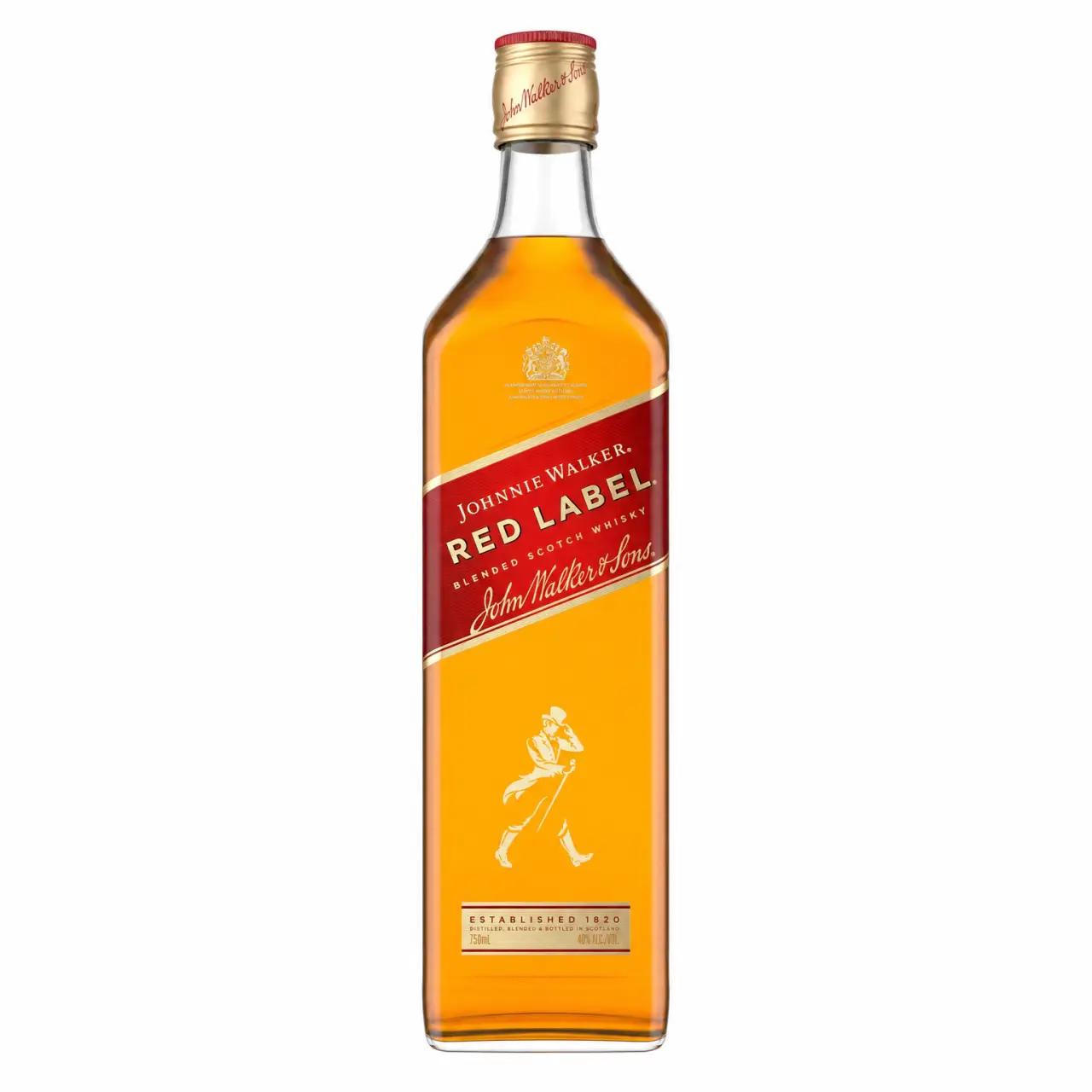 Johnnie Walker Red Label Blended Scotch Whisky 750ml