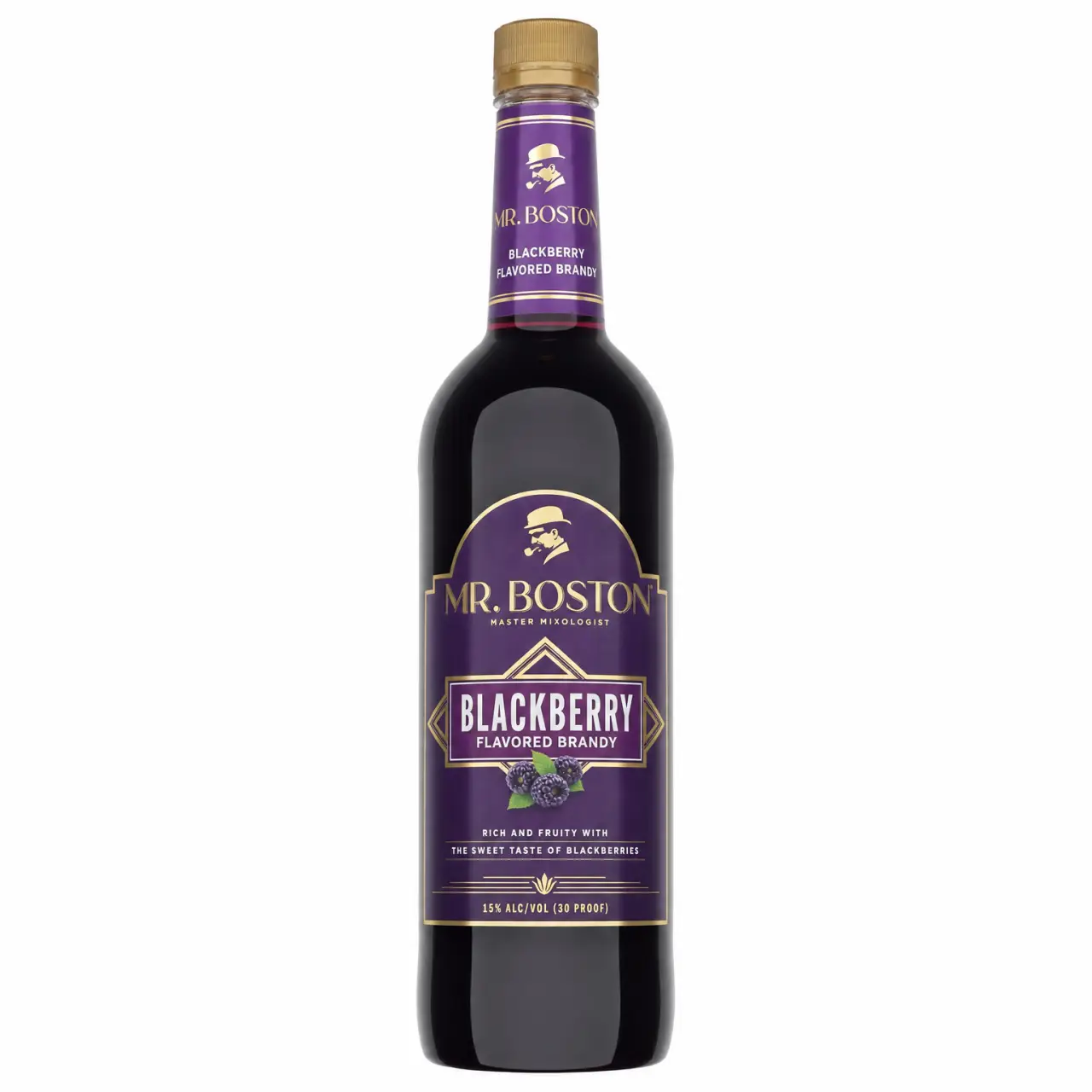 Mr. Boston Blackberry Flavored Brandy 1L
