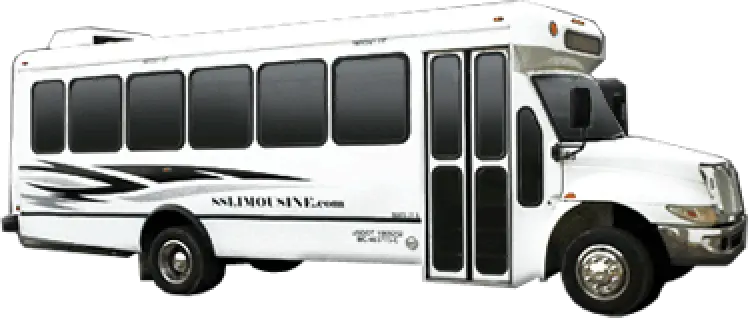 27 Passenger Luxury Limo Bus