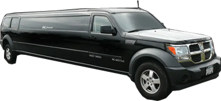 Black Dodge Nitro Limo