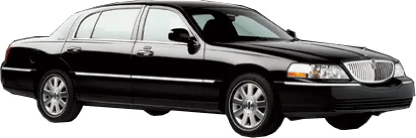 Black Lincoln Towncar