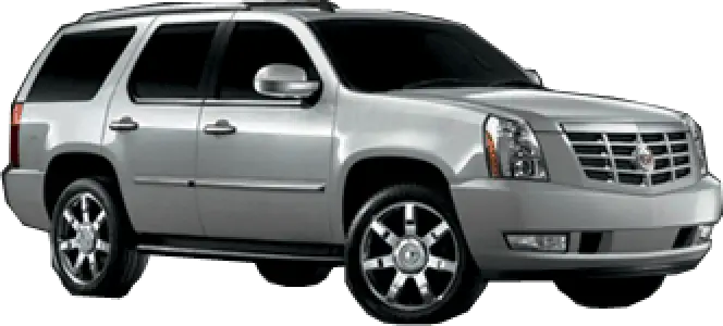 Gray Cadillac SUV